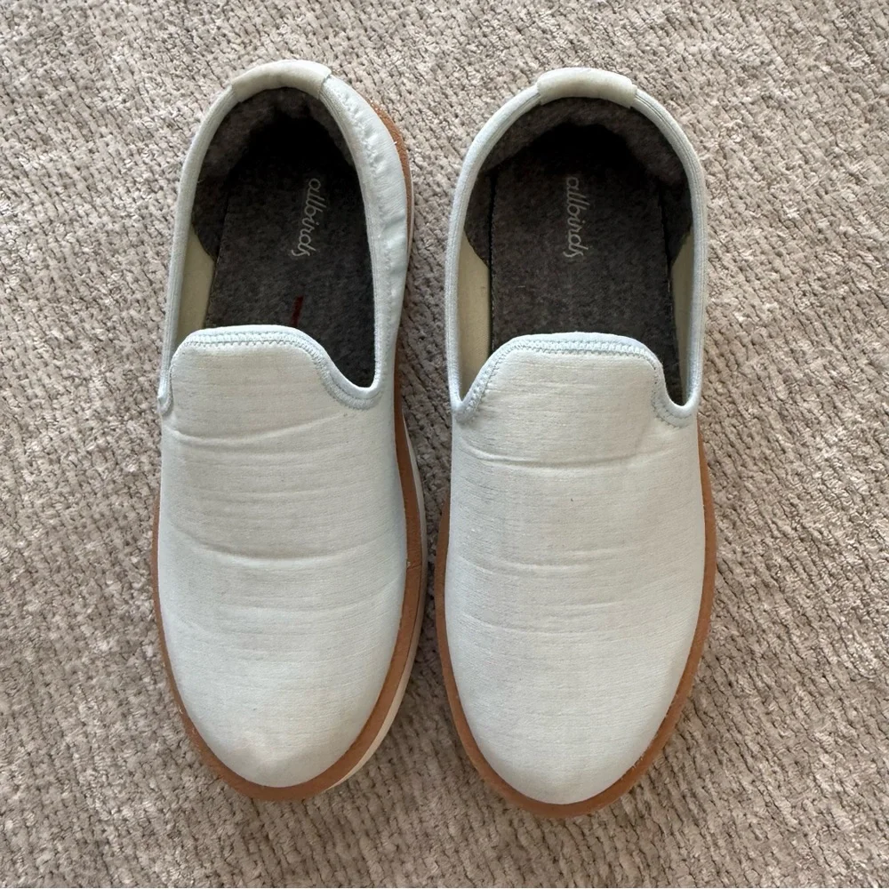 Allbirds Tree Loungers Pale Blue Slip-On Shoes Women’s‎ 9